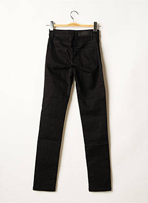 Jeans coupe slim broderie rivets taille haute noir LEE COOPER femme