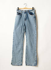 Jeans coupe large bleu NA-KD pour femme seconde vue