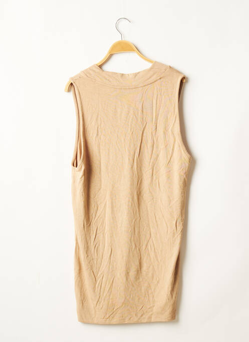 Tunique sans manche beige STRADIVARIUS pour femme