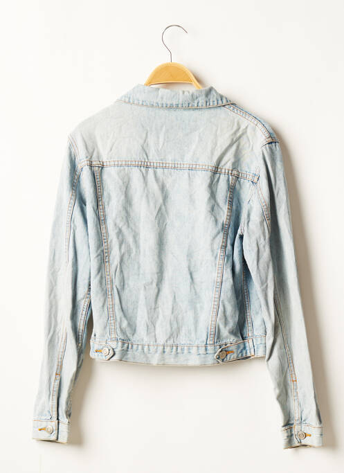 Veste en jean bleu SANS MARQUE pour femme