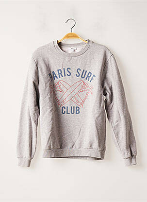 Sweat-shirt  manches longues gris RAD femme