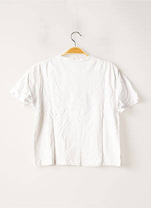 T-shirt coupe droite manches courtes blanc MON PETIT PONEY femme