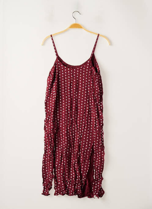 Robe mi-longue rouge & OTHER STORIES pour femme