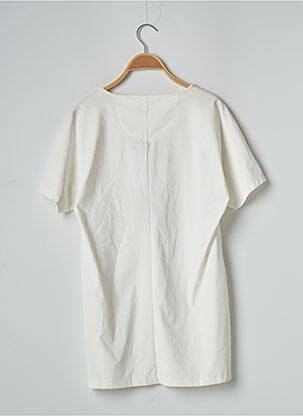 Top stretch manches courtes blanc LI Q femme