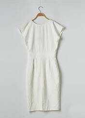Robe mi-longue blanc DEUX. BY ELINE DE MUNCK pour femme seconde vue