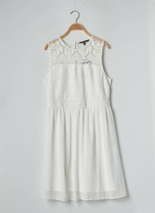 Robe mi-longue blanc VERO MODA pour femme