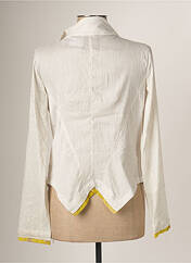 Veste casual blanc AVENTURES DES TOILES pour femme seconde vue