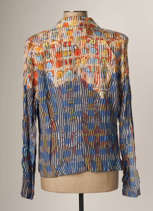 Veste casual bleu AVENTURES DES TOILES pour femme