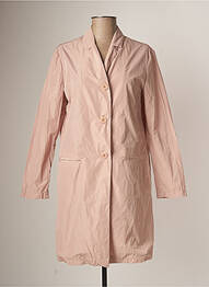 Imperméable manches longues sans capuche rose BLUKEY femme
