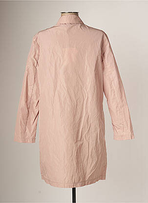Imperméable manches longues sans capuche rose BLUKEY femme