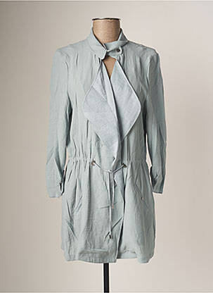 Veste casual poches bleu EVA KAYAN femme