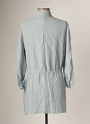 Veste casual poches bleu EVA KAYAN femme