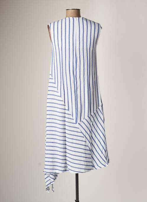 Robe longue blanc BLUKEY pour femme