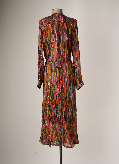 Robe longue orange CKS pour femme