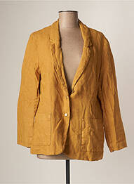 Blazer poches jaune DES PETITS HAUTS femme