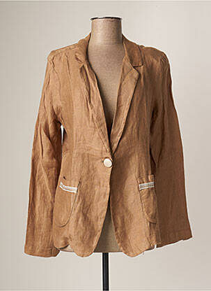Blazer poches beige NANA NUCCI femme