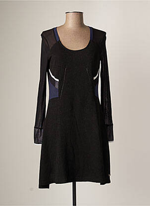 Robe pull noir HUIT SIX SEPT pour femme