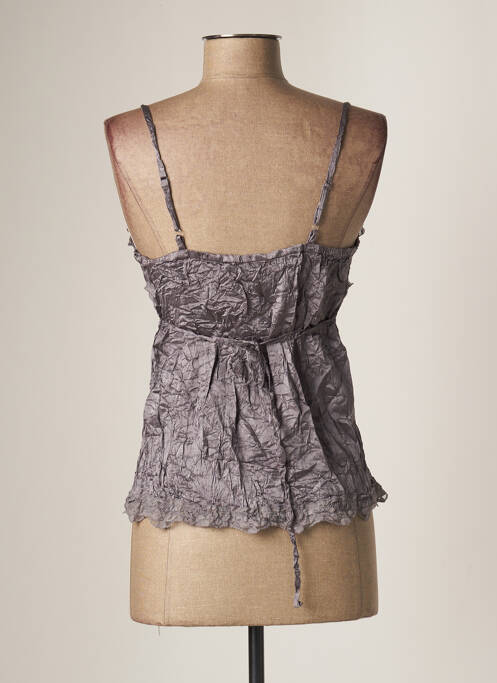 Top gris IAM pour femme