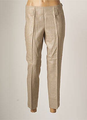 Pantalon 7/8 taille normale taille normale beige ENTRACTE femme
