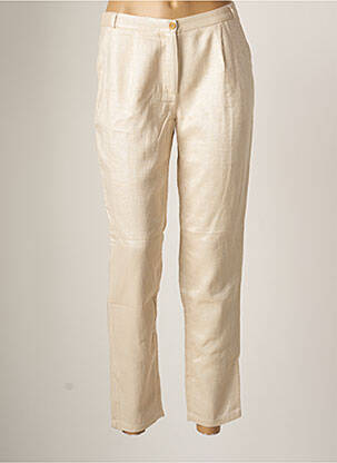 Pantalon 7/8 beige DES PETITS HAUTS pour femme