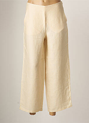 Pantalon 7/8 beige POUSSIERE D'ETOLE pour femme
