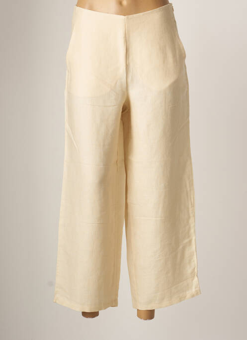 Pantalon 7/8 beige POUSSIERE D'ETOLE pour femme