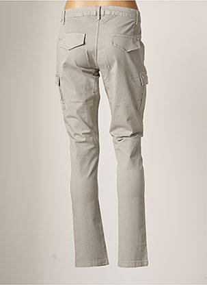 Pantalon cargo slim taille basse gris SO SOON femme