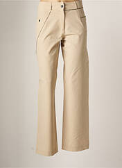 Pantalon large beige GAROU PARIS pour femme seconde vue