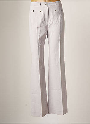 Pantalon large gris GAROU PARIS pour femme
