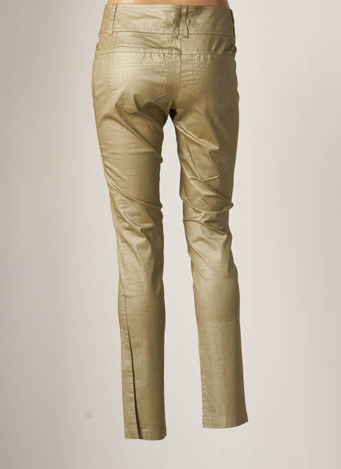 Pantalon slim vert AVENTURES DES TOILES pour femme