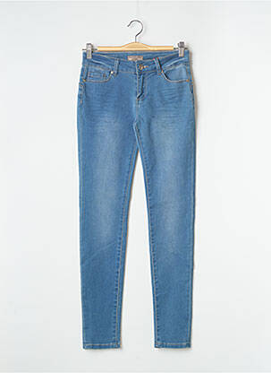 Jeans coupe slim bleu BEST MOUNTAIN pour femme