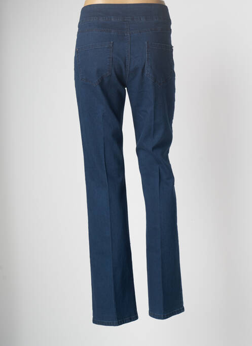 Jeans coupe droite bleu BEST MOUNTAIN femme