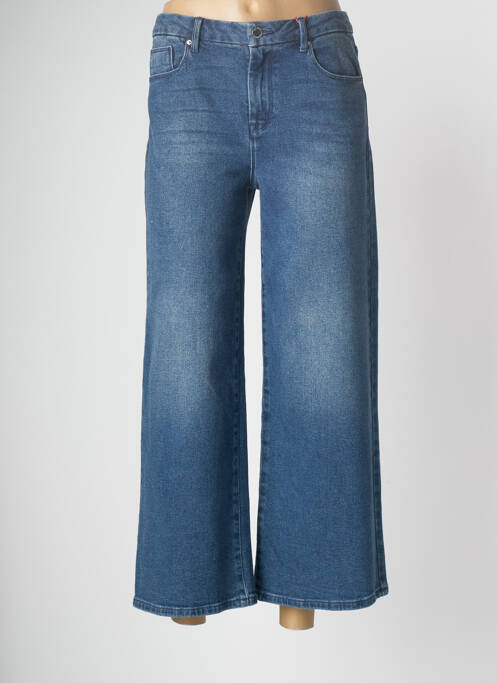 Jeans coupe large bleu BEST MOUNTAIN pour femme