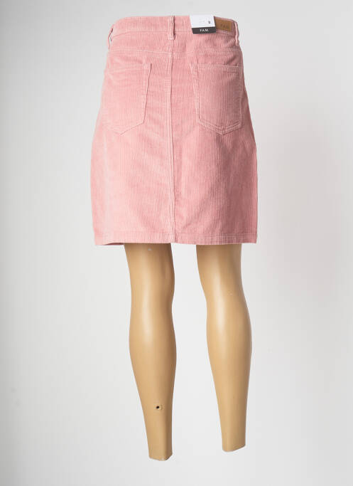 Jupe mi-longue rose F.A.M. pour femme