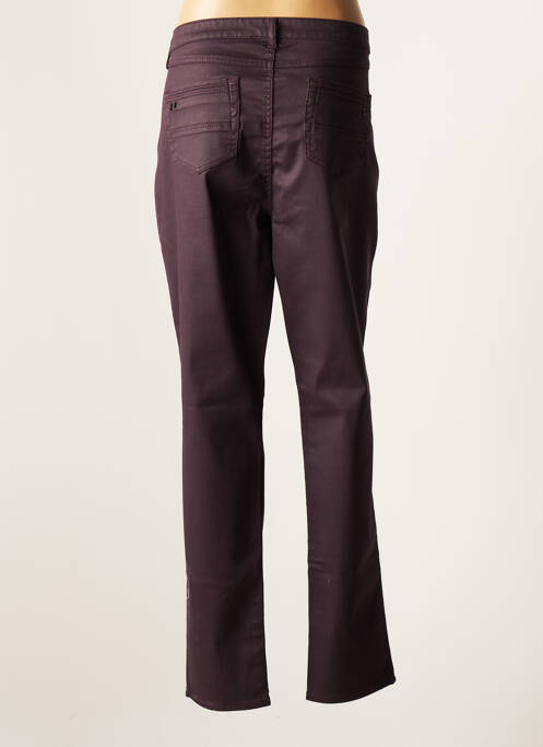 Pantalon slim violet MERI & ESCA pour femme