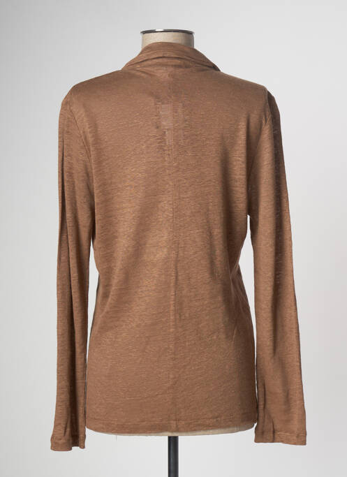 Blazer marron LAUREN VIDAL pour femme