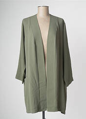 Veste kimono vert FRANCK ANNA pour femme seconde vue