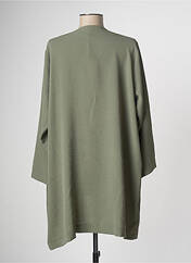 Veste kimono vert FRANCK ANNA pour femme seconde vue