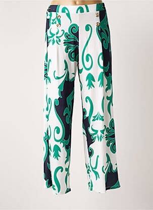 Pantalon large vert MARIA VILLALOBOS pour femme