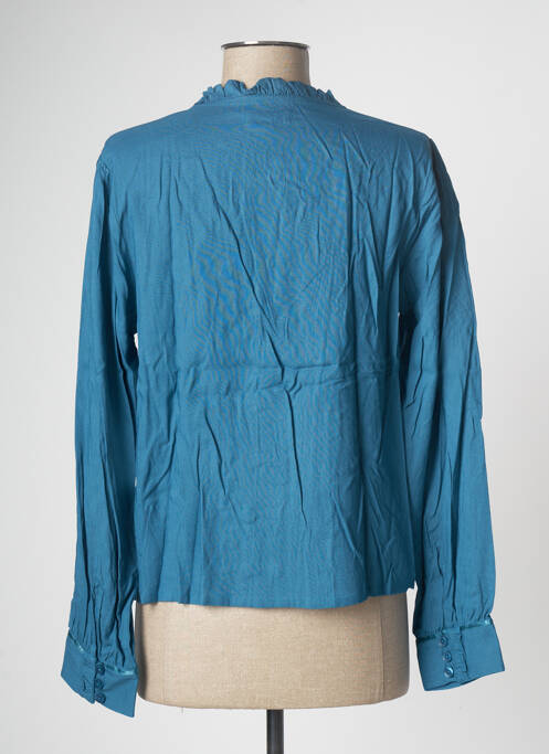 Chemisier bleu AGATHE & LOUISE pour femme