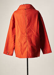 Manteau court orange AGATHE & LOUISE pour femme seconde vue