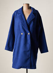Manteau long bleu AGATHE & LOUISE pour femme seconde vue