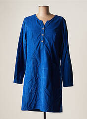 Robe courte bleu AGATHE & LOUISE pour femme seconde vue