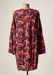 Robe courte violet AGATHE & LOUISE pour femme seconde vue