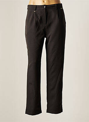 Pantalon chino noir AGATHE & LOUISE pour homme