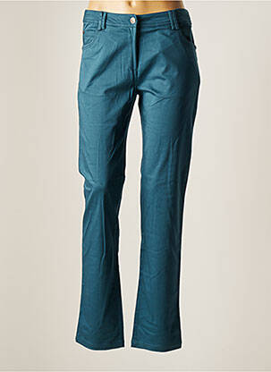 Pantalon droit vert AGATHE & LOUISE pour femme