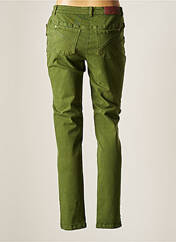 Pantalon slim vert AGATHE & LOUISE pour femme seconde vue