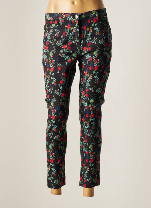 Pantalon slim stretch taille normale noir AGATHE & LOUISE femme