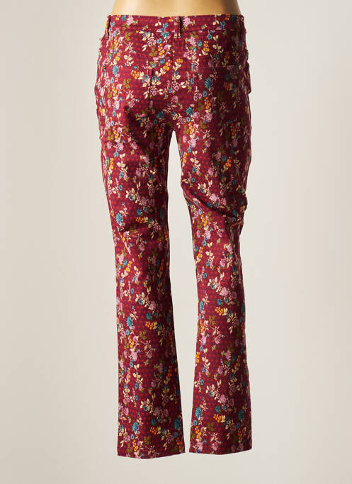 Pantalon droit violet AGATHE & LOUISE pour femme