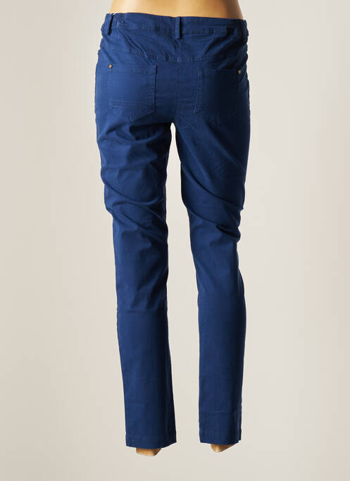 Pantalon slim bleu AGATHE & LOUISE pour femme